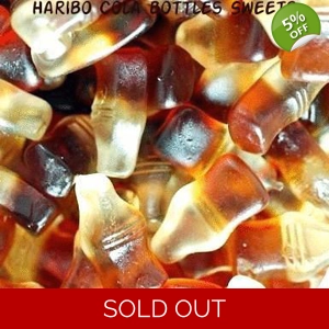Haribo Cola Bottles - Jelly Gummy Sweets